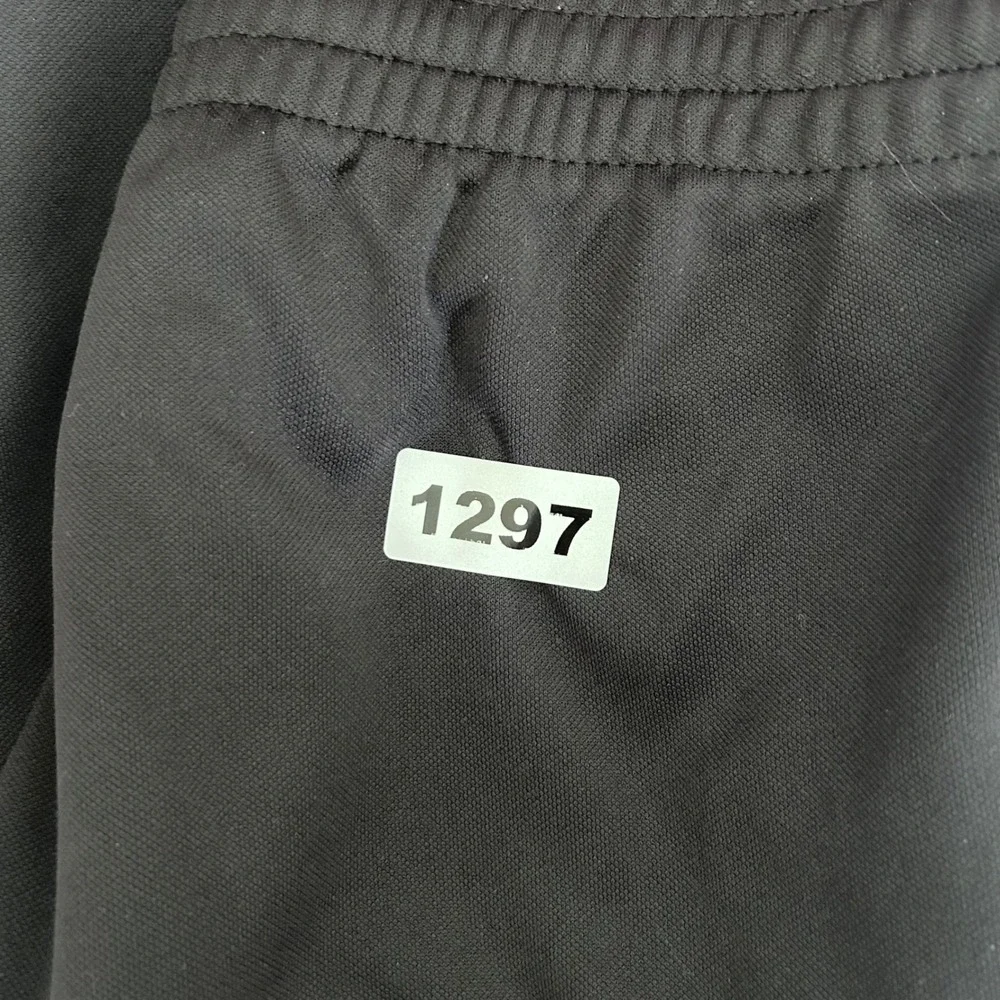 Adidas Mens FC Oasprey Soccer Track Pants Black White Stripes Size M 611306